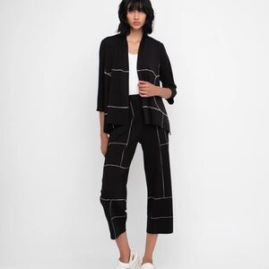 OZAI N KU SENECA PANTS, BLACK size XS NWT